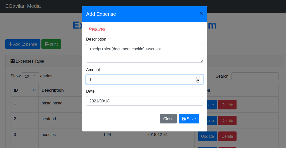 XSS Payload